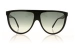 Celine Thin Shadow CL4006IN Black/Green Gradient Lenses 01P Sunglasses