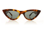 Celine CL4019IN Tortoiseshell/Green Lenses 53N Sunglasses