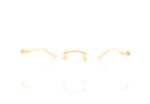 Cartier CT0056O 56 Gold/White 2 Glasses