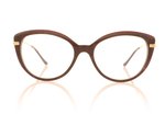 Cartier CT0283O Havana/Gold/Transparent 003 Glasses