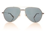 Cartier CT0334S Silver/Blue 003 Sunglasses