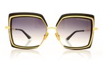 DITA Narcissus DTS503 Black/Gold/Grad Grey Lenses 1 Sunglasses