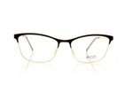 Eco Maya Biobased Maya Black Gold BKGD Glasses