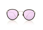 Eyevan 7285 EV717E-2 717E Black/Silver 1122 Sunglasses