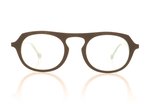LA Eyeworks Curly Black 1004 Glasses