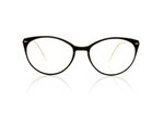 Lindberg n.o.w 6564 6564 Matt Black/Matt Gold Temples D16-TPGT Glasses