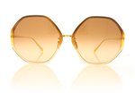 Linda Farrow Alona Gold C22 Sunglasses