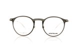 Montblanc MB0099O Grey-Silver 1 Glasses