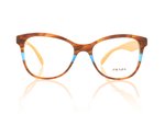 Prada Heritage 0PR 12TV Striped Brown Azure 2581O1 Glasses