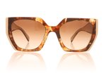 Prada 0PR15WS PR 15WS Tortoise Caramel/Powder 01R0A6 Sunglasses