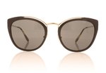 Prada CONCEPTUAL PR 20US Pale Gold/Black 1AB5S0 Sunglasses