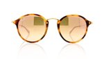 Ray-Ban Round 0RB2447 Spotted Brown Havana 11607O Sunglasses