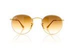 Ray-Ban ROUND METAL RB3447 Gold 112/51 Sunglasses