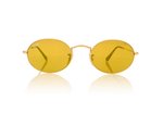 Ray-Ban Oval RB3547N Gold/gold flash lenses 001/93 Sunglasses