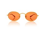 Ray-Ban Oval 0RB3547N Gold 001/Z2 Sunglasses