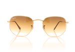 Ray-Ban HEXAGONAL RB3548 Gold 001/51 Sunglasses