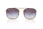 Ray-Ban RB3588 Black On Gold 90548G Sunglasses