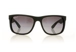 Ray-Ban JUSTIN RB4165 Black 622/T3 Sunglasses