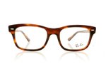 Ray-Ban MR BURBANK RX5383 Striped Red Havana 2144 Glasses