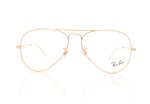 Ray-Ban AVIATOR RX6489 Rose Gold 3094 Glasses