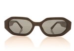 The Attico Irene Black C1 Sunglasses