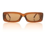 The Attico Mini Marfa Brown C4 Sunglasses