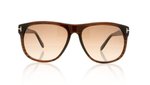 Tom Ford OLIVIER TF0236 Drk Brwn/Other/Grad Brown 50P Sunglasses