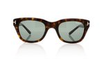 Tom Ford SNOWDON TF0237 Dark Hav/Green 52N Sunglasses