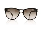 Tom Ford FRANKLYN TF0346 Shiny Black / Brown 01V Sunglasses