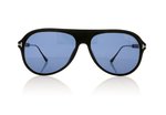 Tom Ford NICHOLAI-02 TF0624 Matte Black / Smoke Polarized 02D Sunglasses
