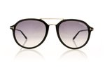 Tom Ford RUPERT TF0674 Black/Gradient Smoke Lenses 01B Sunglasses
