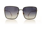Tom Ford Heather TF739 Black/Smoke Polarized Lenses 01D Sunglasses