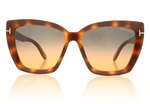 Tom Ford Scarlet Tortoise 53P Sunglasses