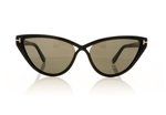 Tom Ford Charlie-02 TF740 Black/Smoke Lenses 01A Sunglasses