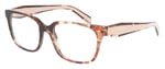 Prada 0PR 17ZV PR 17ZV Caramel Havana 07R1O1 Glasses