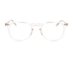 Garrett Leight Kinney 1007 Clear Peach SHCR Glasses