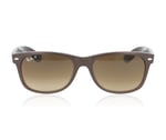Ray-Ban NEW WAYFARER RB2132 Transparent Brown 6608M2 Sunglasses