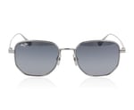 Maui Jim Lewalani HTS633 Shiny Light Ruthenium 17 Sunglasses