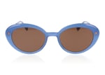 Mykita Luava Blue and Rose Gold 859 Sunglasses