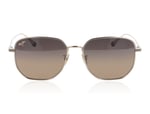 Maui Jim Lewalani HTS633 Shiny Light Gold 16 Sunglasses