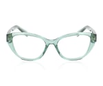 Prada 0PR 21ZV PR 21ZV Transparent Sage 11R1O1 Glasses