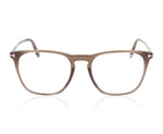 Tom Ford FT5937B/V TF5937-B Clear Brown Beige 048 Glasses