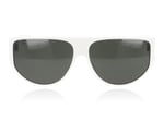 Linda Farrow Elodie White C4 Sunglasses