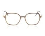 Lindberg buffalo 1861 Gold Light Brown H16 GT Glasses