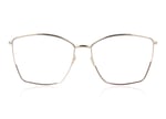 Linda Farrow Milo Rose Gold and Brown c2 Glasses