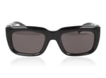 Alexander McQueen AM0431S Black/Grey 001 Sunglasses