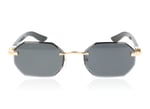 Cartier CT0439S Gold/Black/Grey 001 Sunglasses