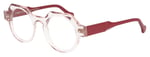 La Brique & La Violette St Jack Transparent Pink and Red TRP/BO Glasses